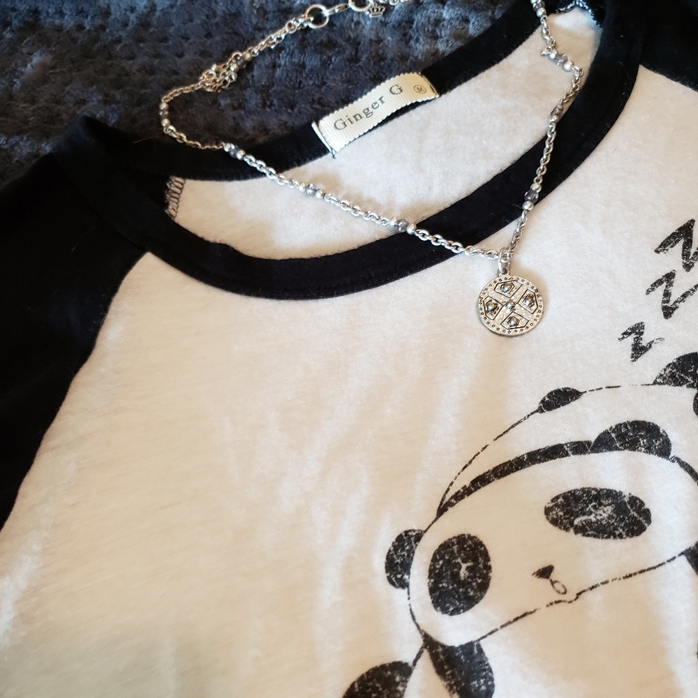 2/$20 Ginger G Women's Top 3/4 sleeves size M - Picture 8 of 9